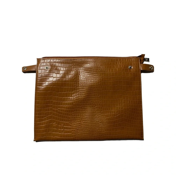 BEIS the work tote leather case snap insert with zipper closure - Picture 2 of 5